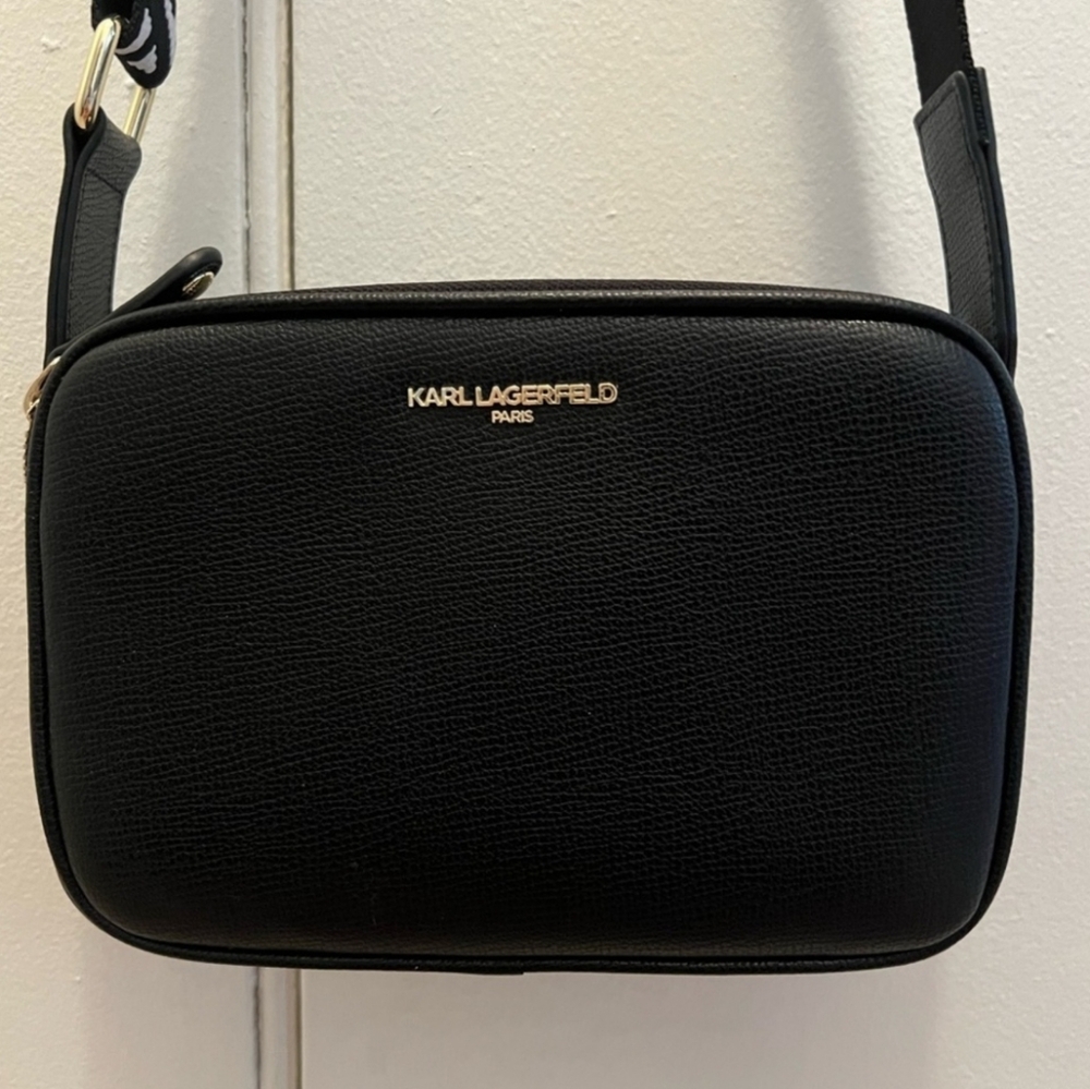 Karl Lagerfeld Black Crossbody Bag